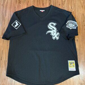 Mitchell Ness Bo Jackson Chicago White Sox 1993 Authentic Batting Jersey Size 52